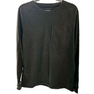 Magellen Outdoors adventure gear fleece crew pullover m